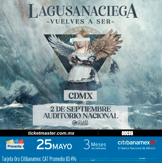 La Gusana Ciega Regresa Al Auditorio Nacional Con La Gira Vuelves A