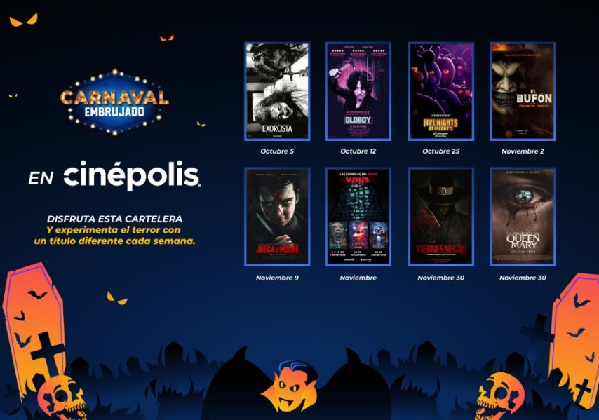 Experimenta El Terror Con El Carnaval Embrujado En Cin Polis Cine Frame