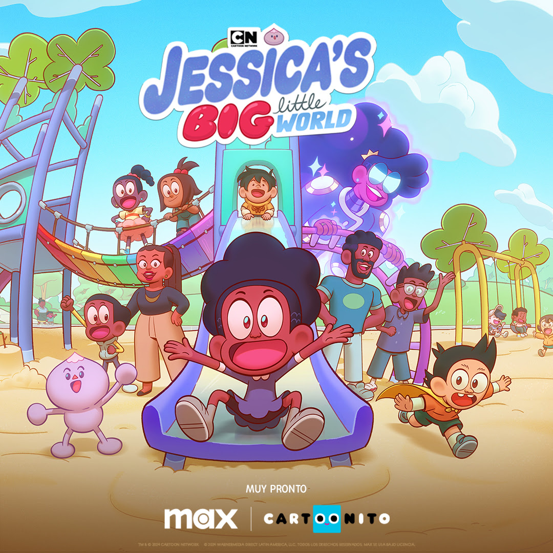 EL PEQUEÑO GRAN MUNDO DE JESSICA SE ESTRENA EN MAX Y CARTOONITO