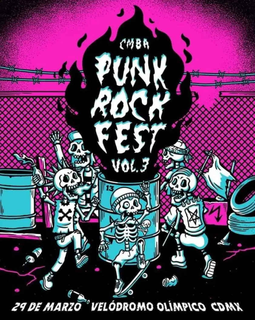 El CMBA Punk Rock Festival Vol. 3 está a punto de tomar la escena