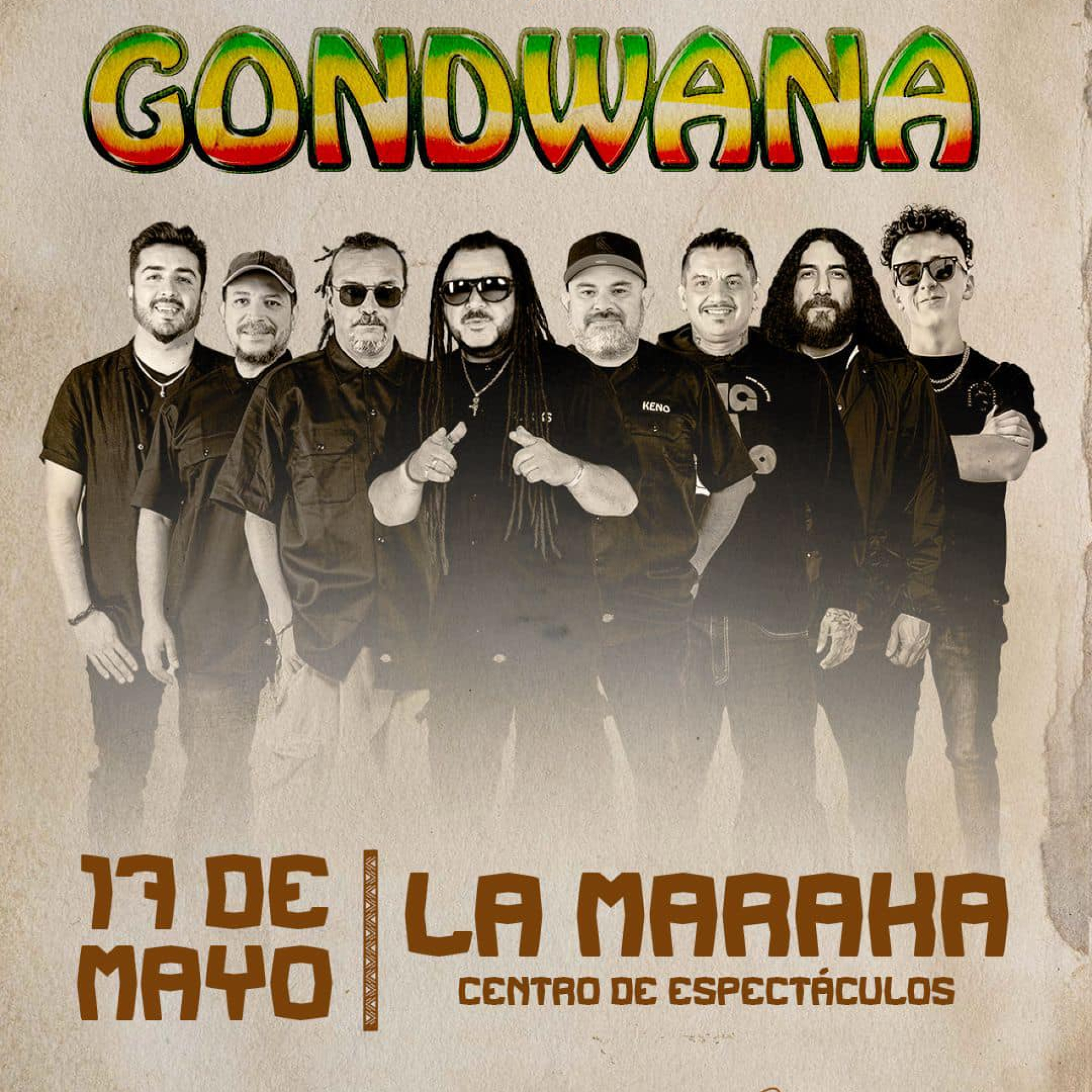 GONDWANA LA MARAKA MAYO 2025 CARTEL
