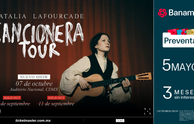 Natalia Lafourcade - 3ra fecha Auditorio Nacional (6)