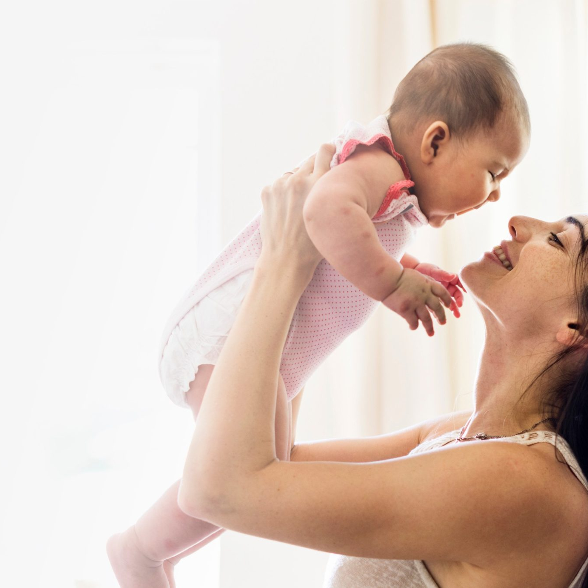 Mother and Baby Newborn Love Emotional Family