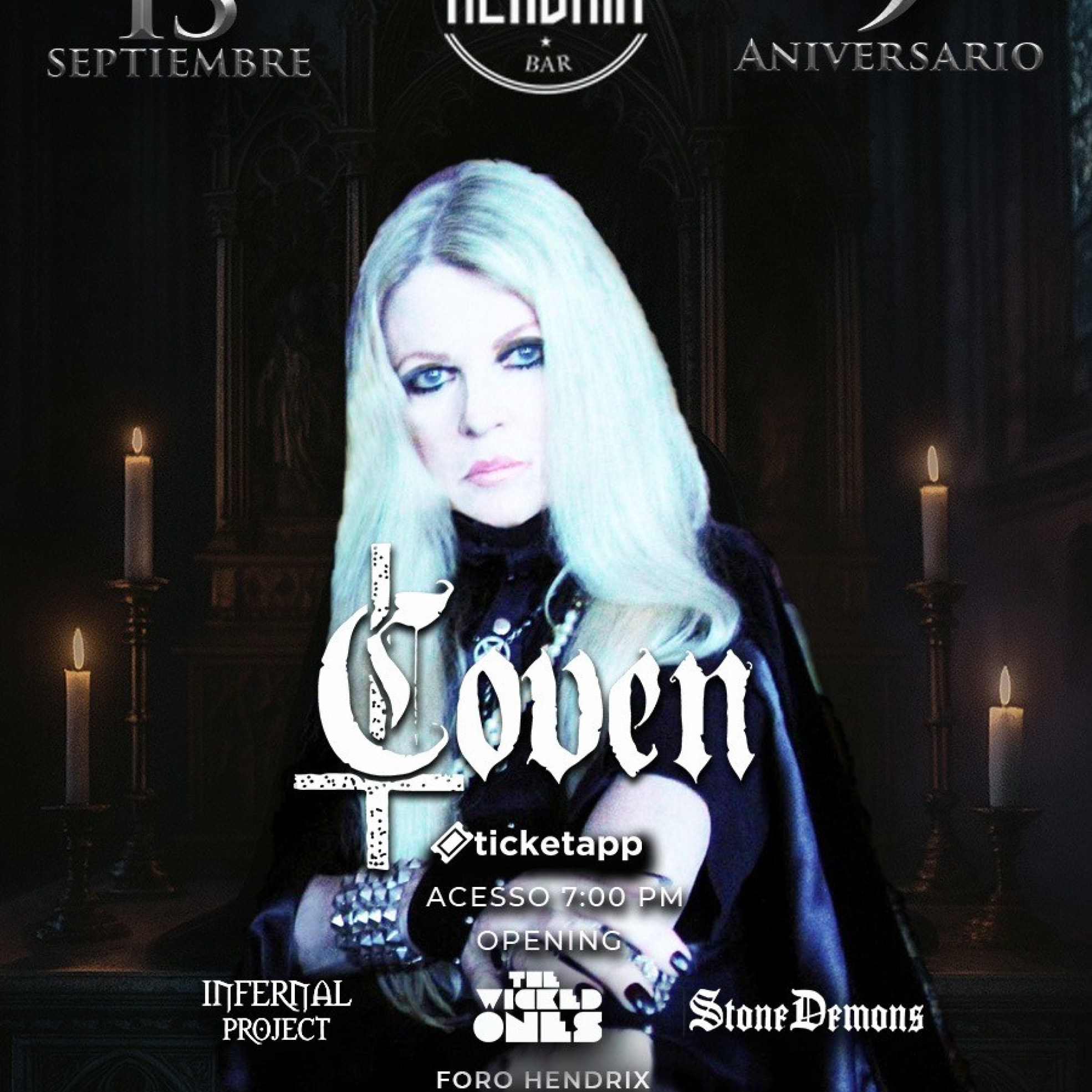 COVEN 9 ANIV HDX CIRCUS CARTEL
