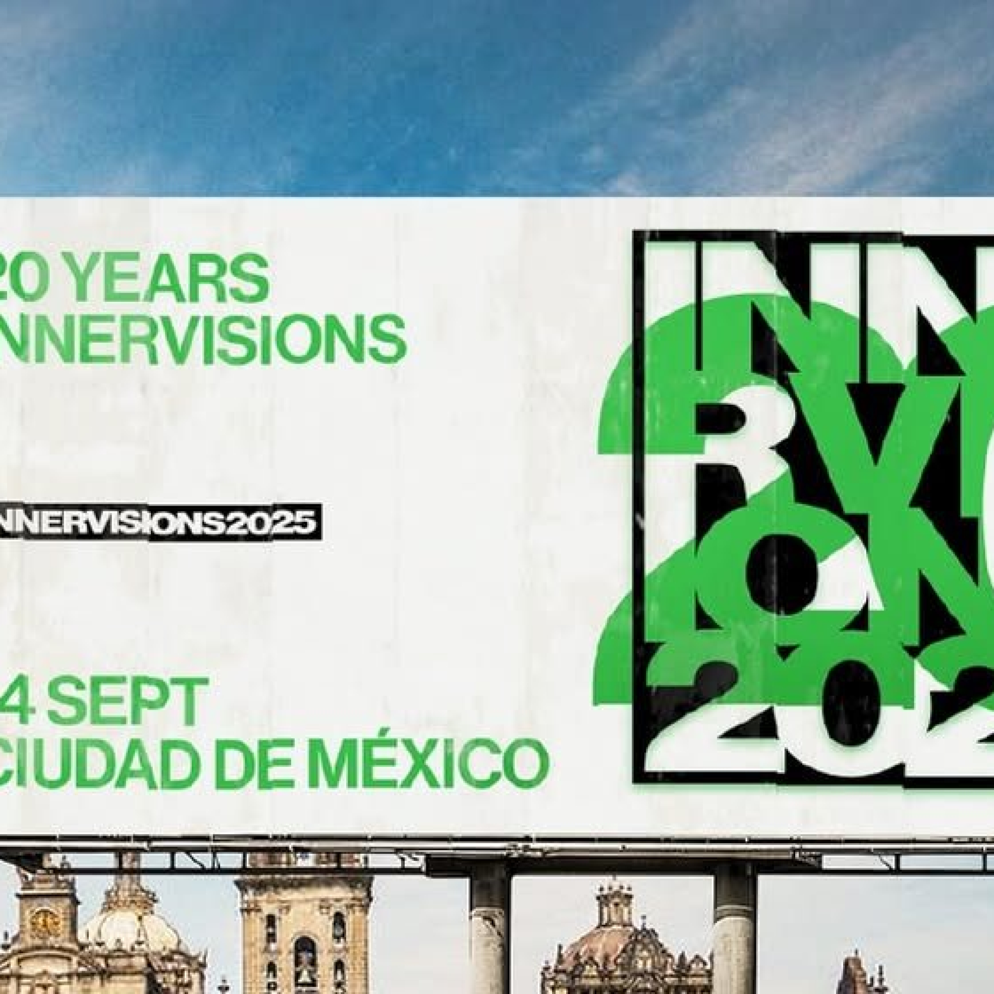 Hello CDMX 🇲🇽You can now sign-up for the 20 Years Innervisions in Mexico at the link in bio. #