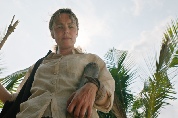 Rachal McAdams as Linda Liddle in 20th Century Studios' SEND HELP. Photo courtesy of 20th Century Studios. © 2025 20th Century Studios. All Rights Reserved.