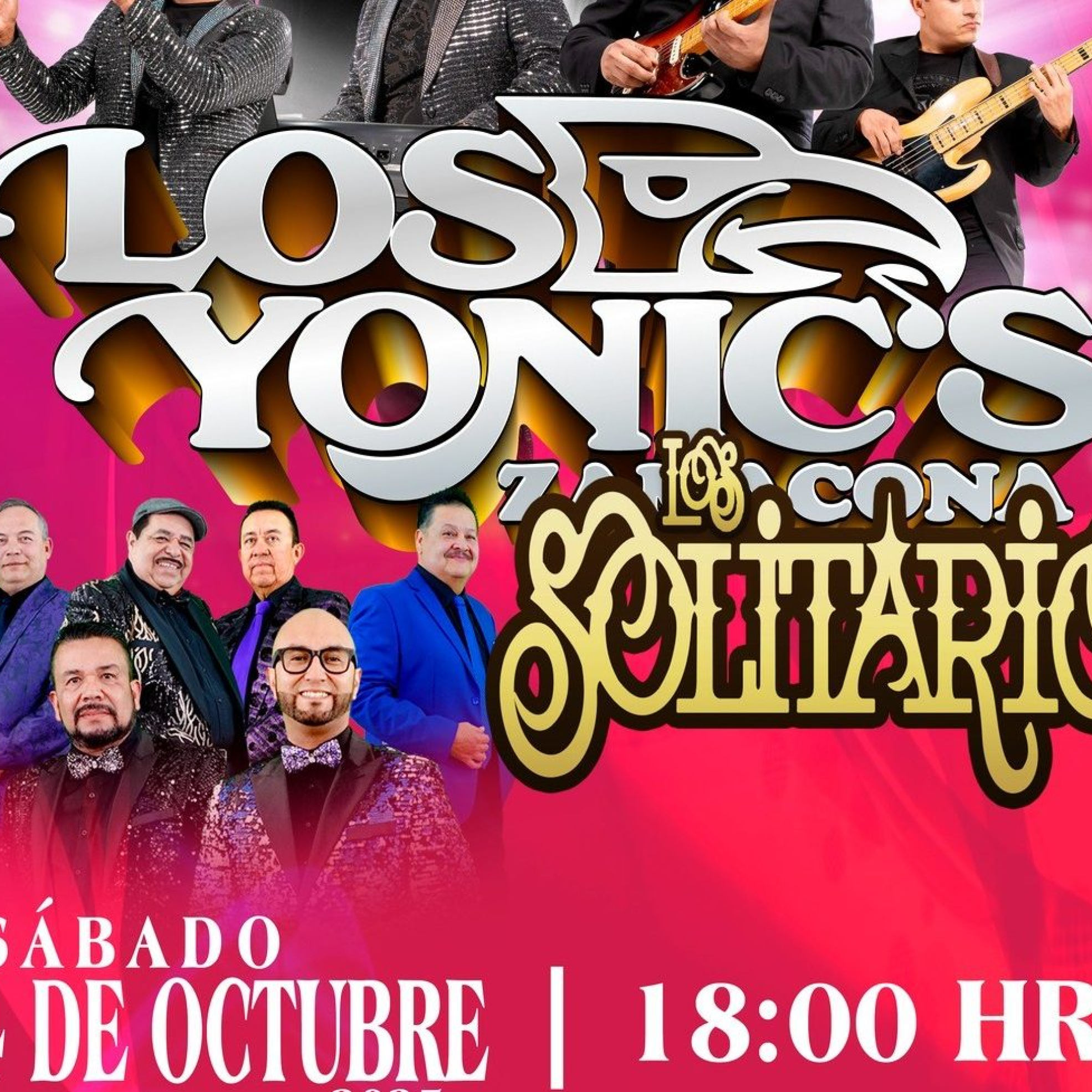 YONICS SOLITARIOS OCT 2025 TEATRO METROPOLITAN cartel