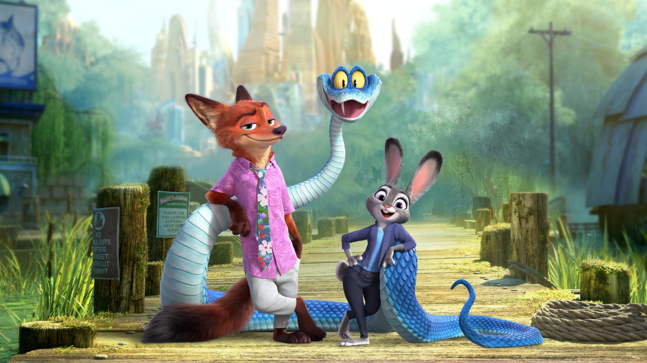 GREAT MYSTERY -- Walt Disney Animation Studios’ “Zootopia 2” welcomes back to the big screen rookie cops Judy Hopps (voice of Ginnifer Goodwin) and Nick Wilde (voice of Jason Bateman). When a snake called Gary De’Snake (voice of Ke Huy Quan) arrives on the scene, he kicks off a great mystery—but Nick and Judy are on the case. From the Oscar-winning team of Disney Animation chief creative officer Jared Bush and Byron Howard (directors) and Yvett Merino (producer), “Zootopia 2” releases in theaters Nov. 26. © 2025 Disney Enterprises, Inc. All Rights Reserved.