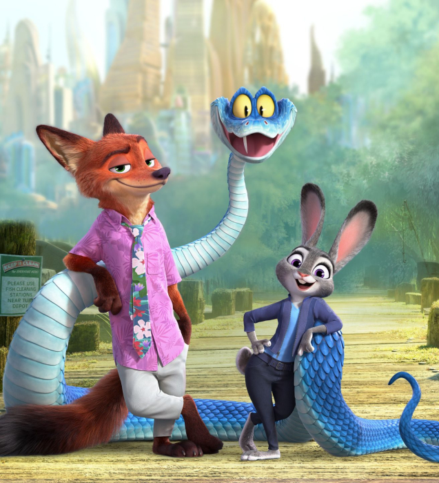 GREAT MYSTERY -- Walt Disney Animation Studios’ “Zootopia 2” welcomes back to the big screen rookie cops Judy Hopps (voice of Ginnifer Goodwin) and Nick Wilde (voice of Jason Bateman). When a snake called Gary De’Snake (voice of Ke Huy Quan) arrives on the scene, he kicks off a great mystery—but Nick and Judy are on the case. From the Oscar-winning team of Disney Animation chief creative officer Jared Bush and Byron Howard (directors) and Yvett Merino (producer), “Zootopia 2” releases in theaters Nov. 26. © 2025 Disney Enterprises, Inc. All Rights Reserved.