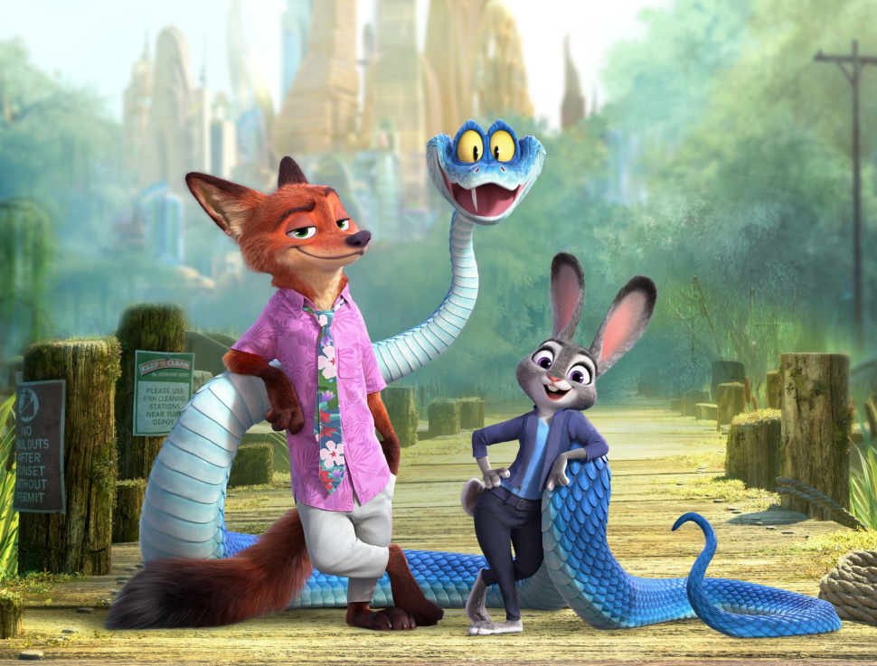 GREAT MYSTERY -- Walt Disney Animation Studios’ “Zootopia 2” welcomes back to the big screen rookie cops Judy Hopps (voice of Ginnifer Goodwin) and Nick Wilde (voice of Jason Bateman). When a snake called Gary De’Snake (voice of Ke Huy Quan) arrives on the scene, he kicks off a great mystery—but Nick and Judy are on the case. From the Oscar-winning team of Disney Animation chief creative officer Jared Bush and Byron Howard (directors) and Yvett Merino (producer), “Zootopia 2” releases in theaters Nov. 26. © 2025 Disney Enterprises, Inc. All Rights Reserved.