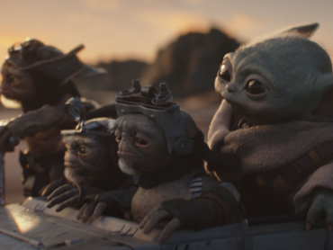 (L-R) Bai, Clang, Keeto and Grogu in Lucasfilm's THE MANDALORIAN AND GROGU. Photo courtesy of Lucasfilm. © 2025 Lucasfilm Ltd™. All Rights Reserved.