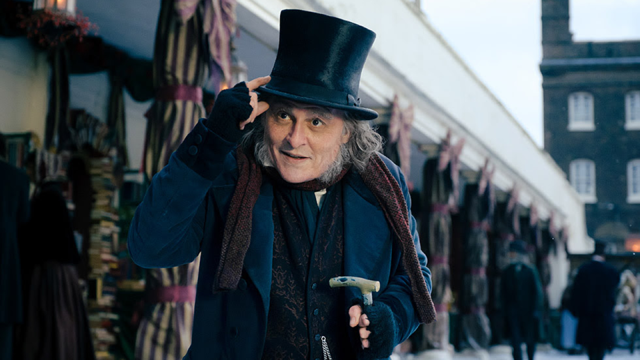 Johnny Depp in Ebenezer from Paramount Pictures.