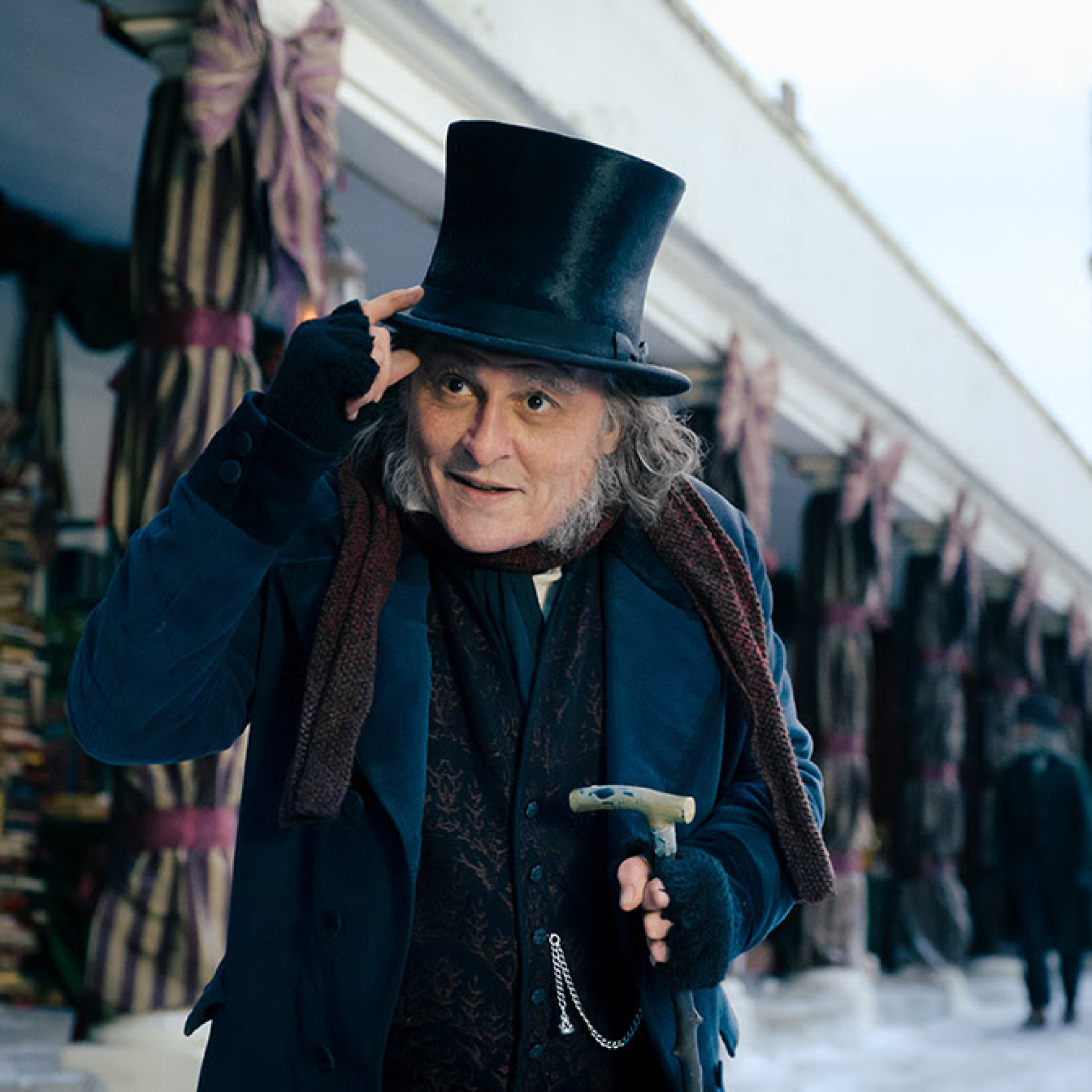Johnny Depp in Ebenezer from Paramount Pictures.