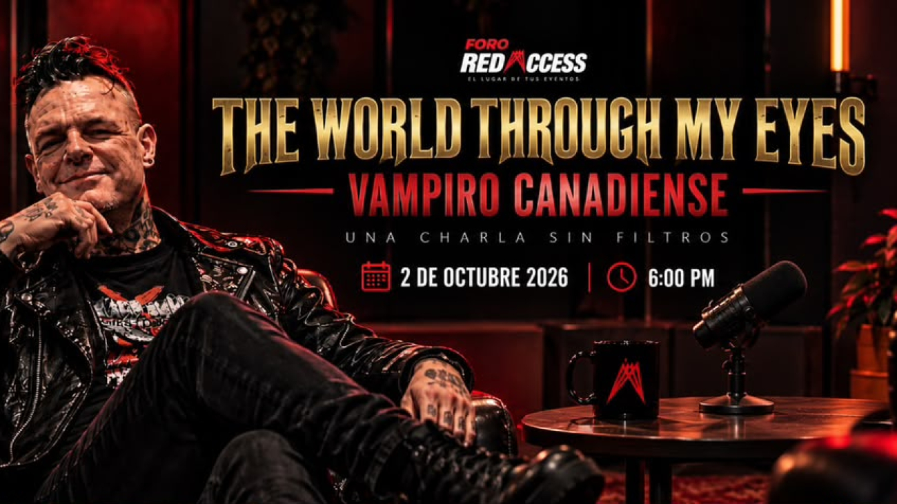 VAMPIRO CONFERENCIA RED ACCESS OCT 2026 CARTEL HOR