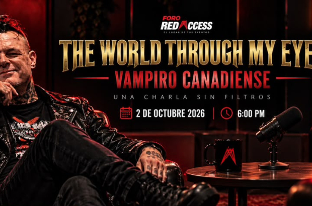 VAMPIRO CONFERENCIA RED ACCESS OCT 2026 CARTEL HOR