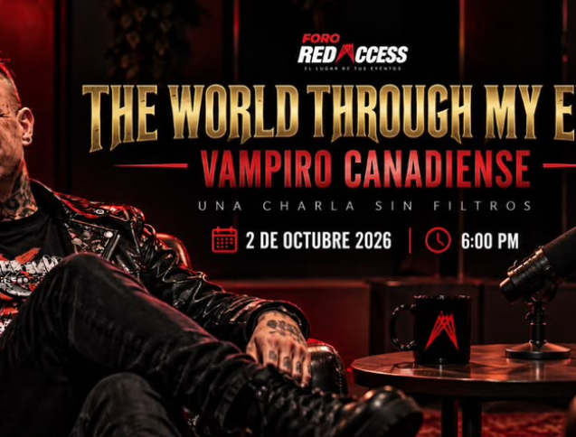 VAMPIRO CONFERENCIA RED ACCESS OCT 2026 CARTEL HOR